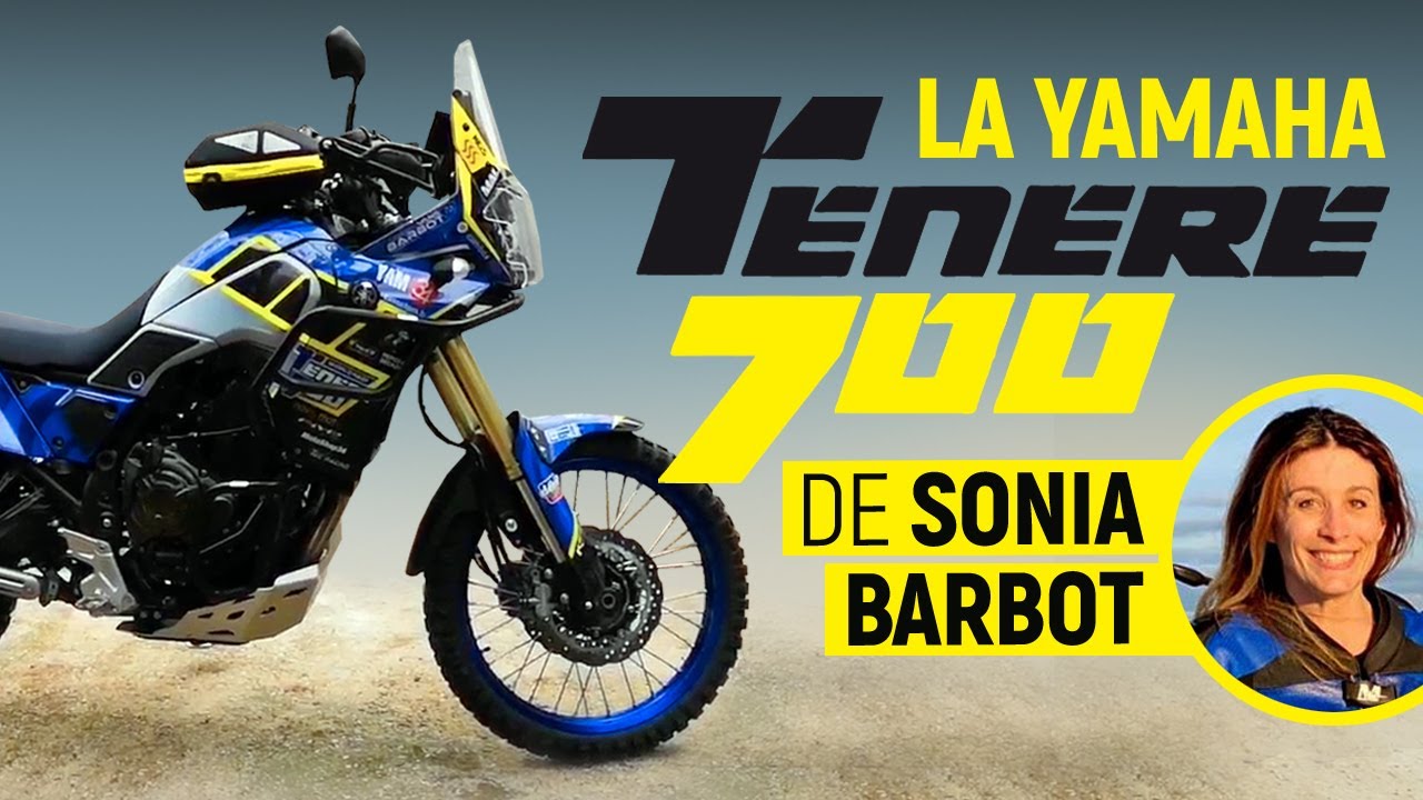 La Yamaha Ténéré 700 de Sonia Barbot