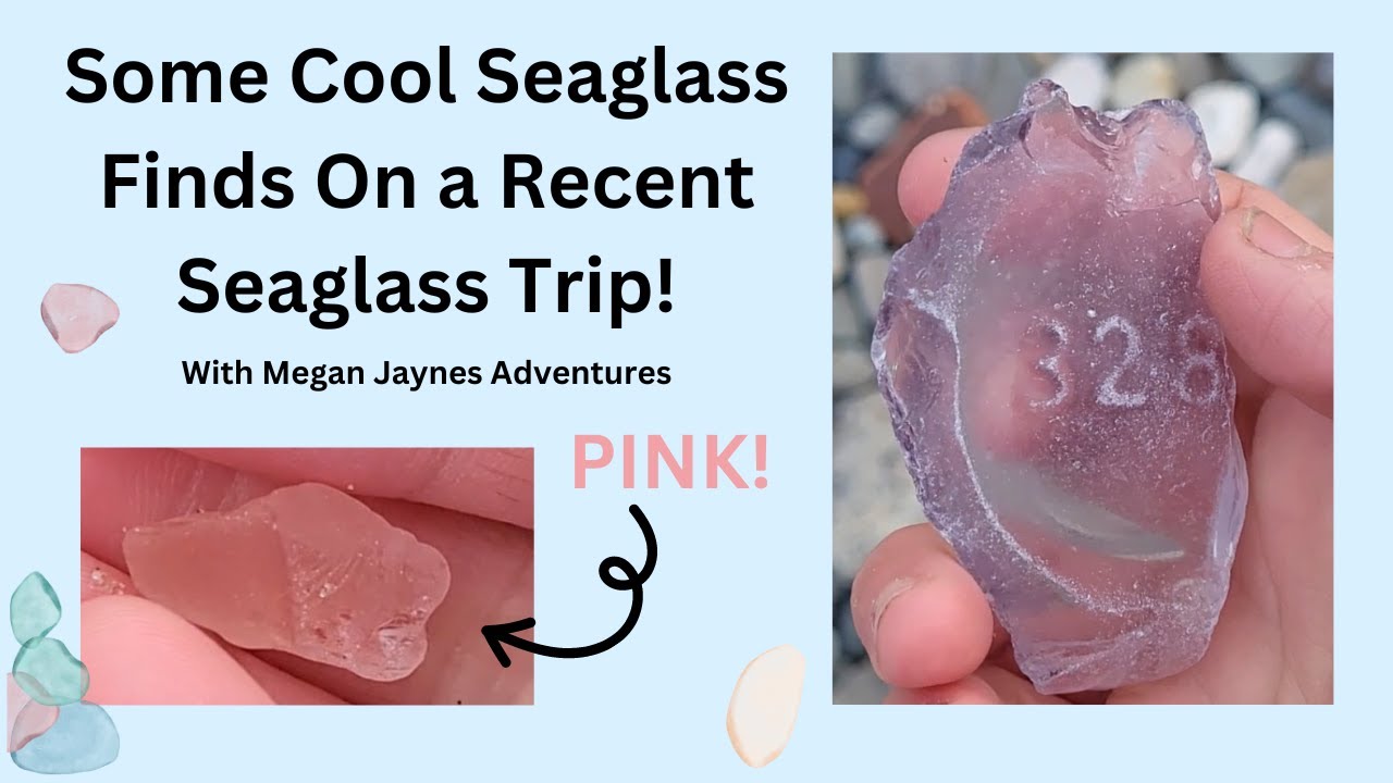 Some Cool Seaglass Finds On a Recent Seaglass Trip!
