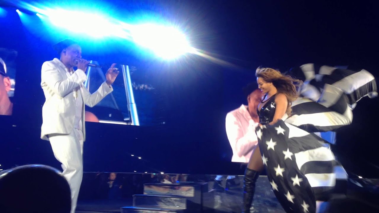 Beyoncé & Jay-Z - Forever Young in Stade De France for the On The Run Tour in Paris 12.09.14.