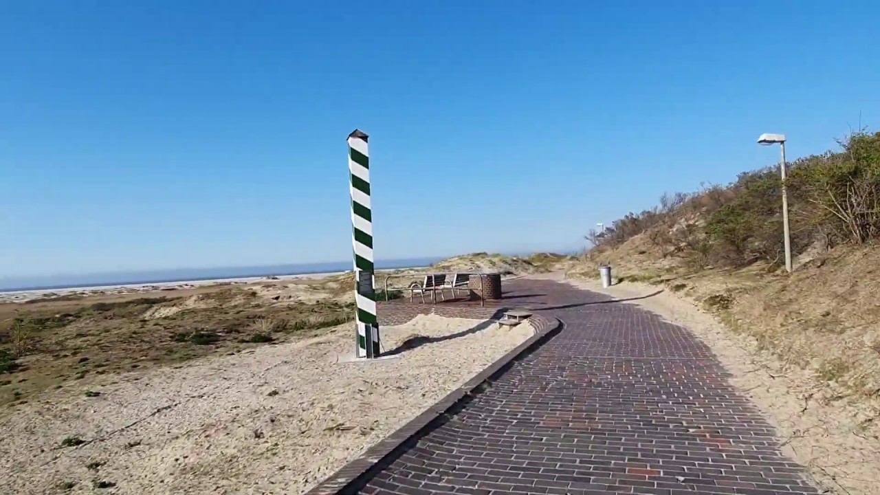 Borkum⚓ - Tour🚲 über die Promenade⛱ Richtung CAFE SEEBLICK 10.05.2020