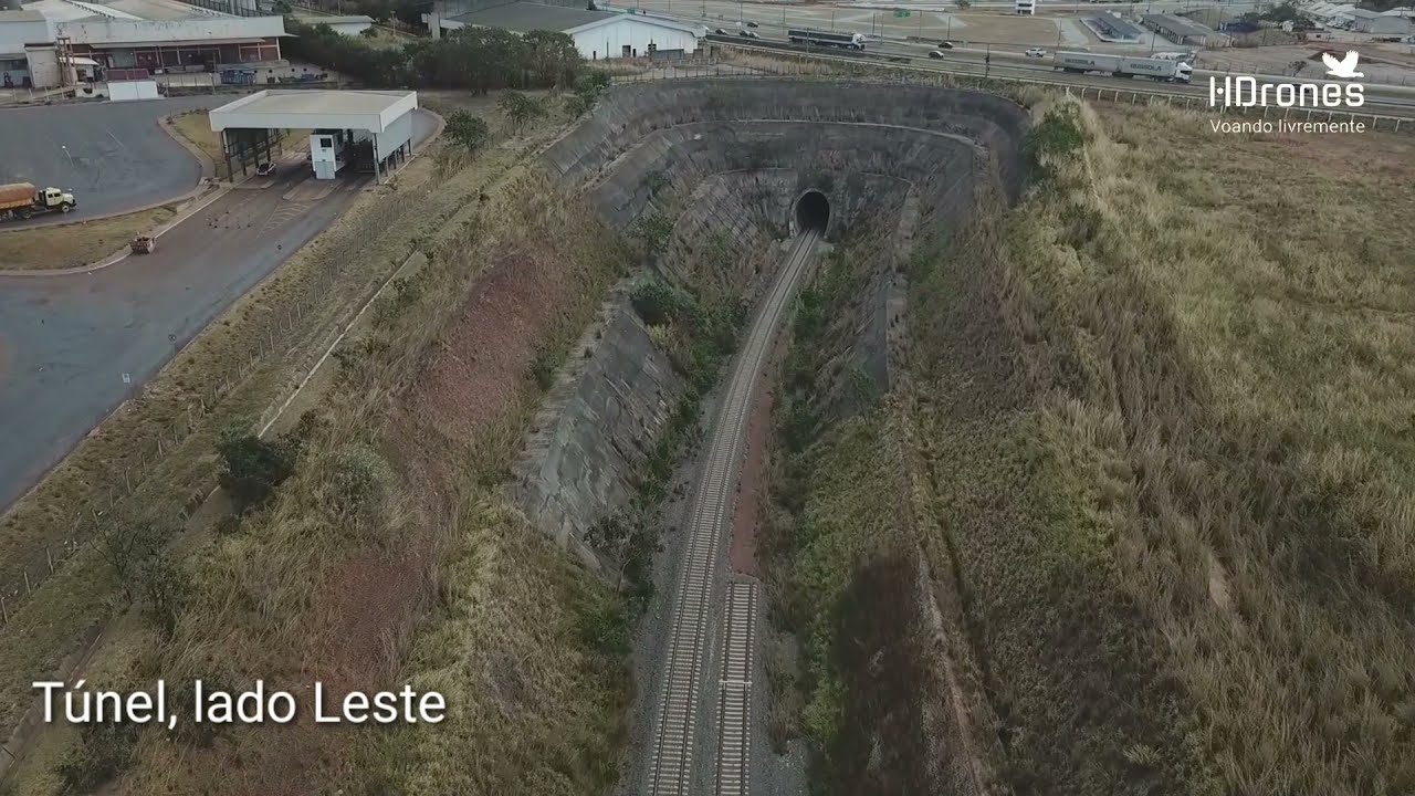 Ferrovia Norte Sul em Anápolis | do DAIA até GO 222 | HDrones