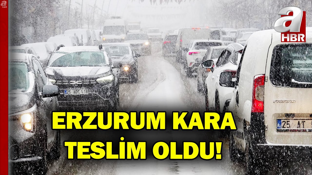 Doğu Anadolu'da Yoğun Kar Yağışı! Bölgede Kar Yağışı Ne Kadar Etkili Olacak? | A Haber