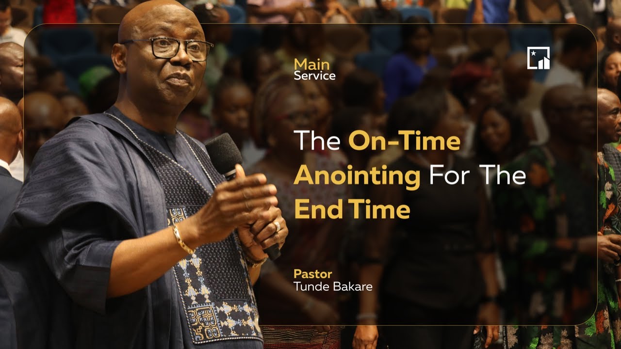 DPG | The On-Time Anointing For The End-Time II | JUN. 1st 2025 | Pastor 'Tunde Bakare