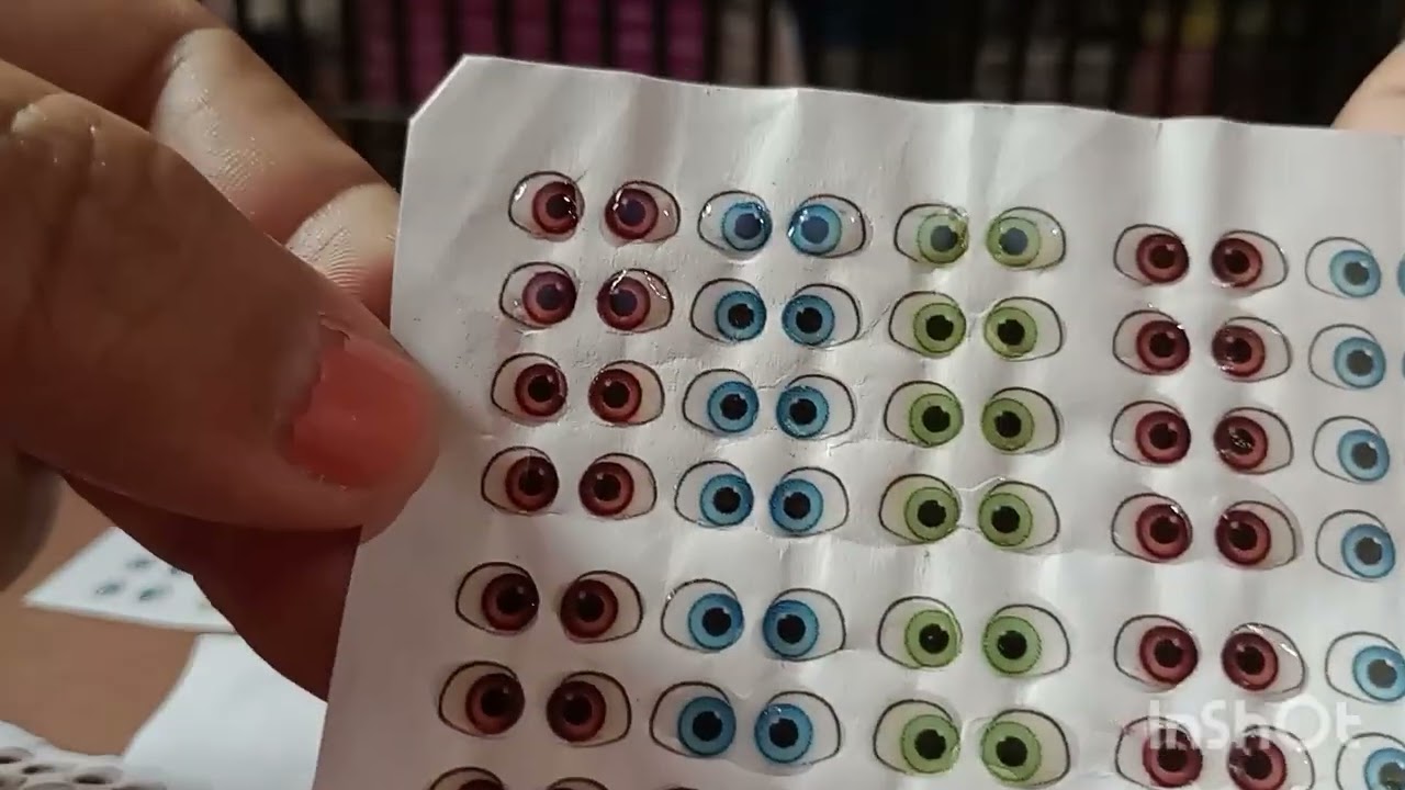 Criando olhos resinados caseiros.