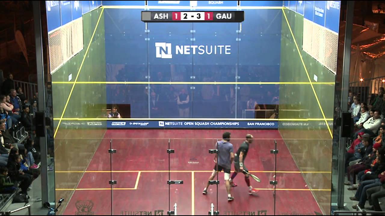 Squash : Netsuite Open 2013 FINAL roundup Ramy Ashour v Gregory Gaultier