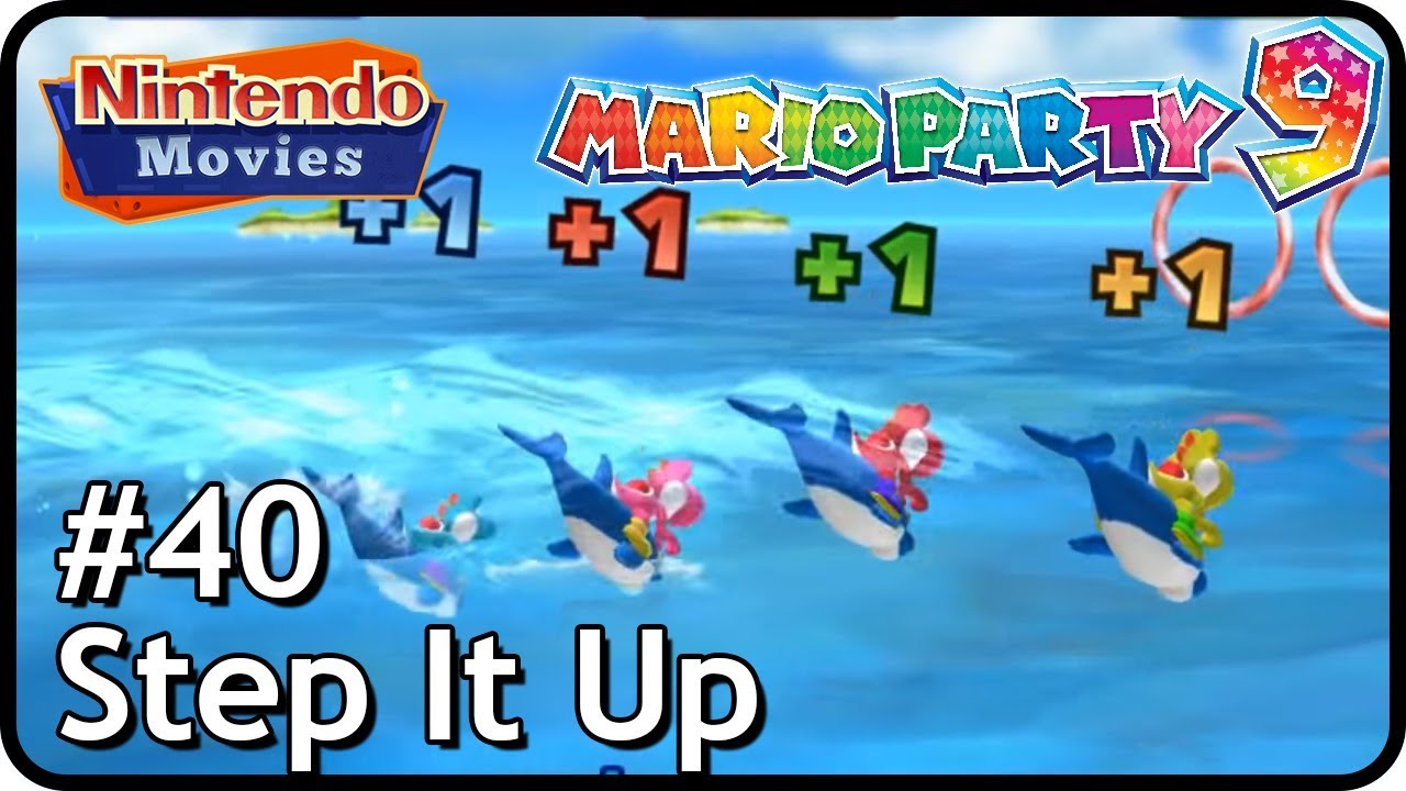 Mario Party 9 (Yoshi Party) - Step It Up #40 (7 Rounds, Multiplayer)