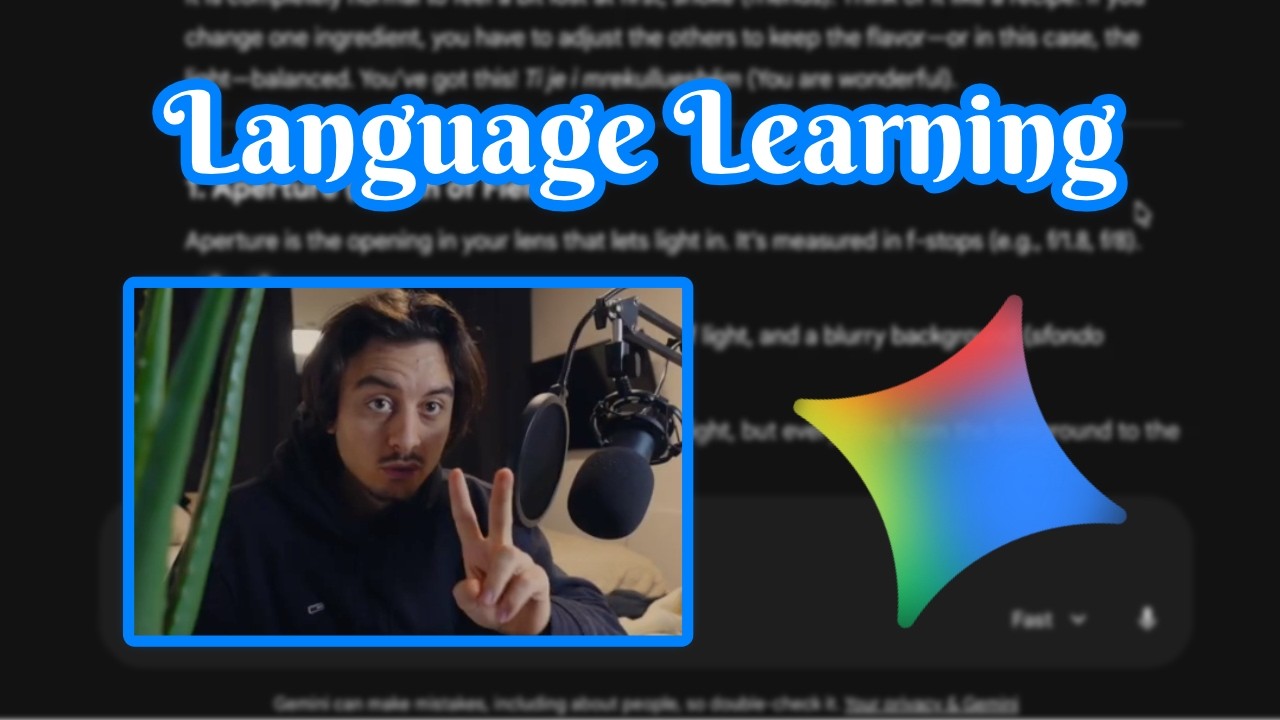 Learn languages by doing nothing (almost) - Google Gemini