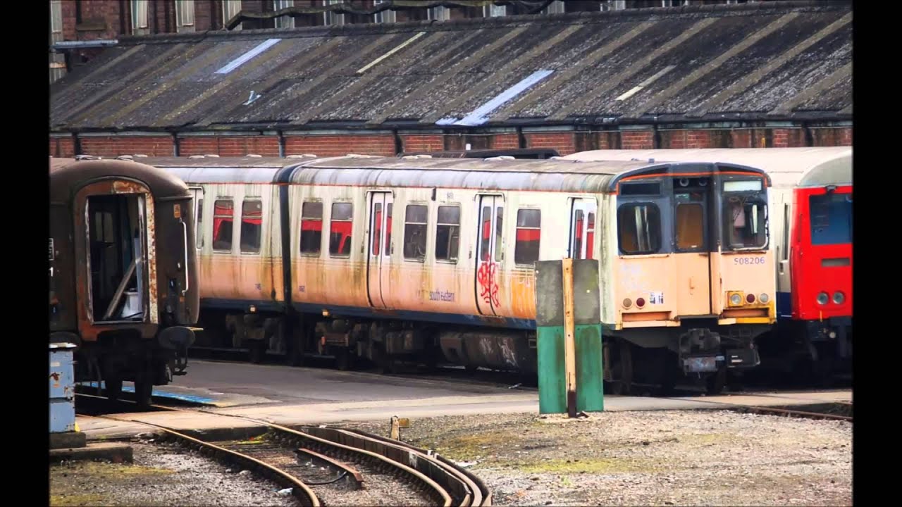 Tribute To Class 508 At Eastleigh Works