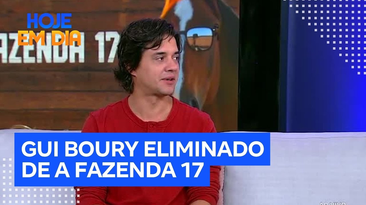 Terceiro eliminado de A Fazenda 17, Gui Boury comenta sua passagem no reality rural