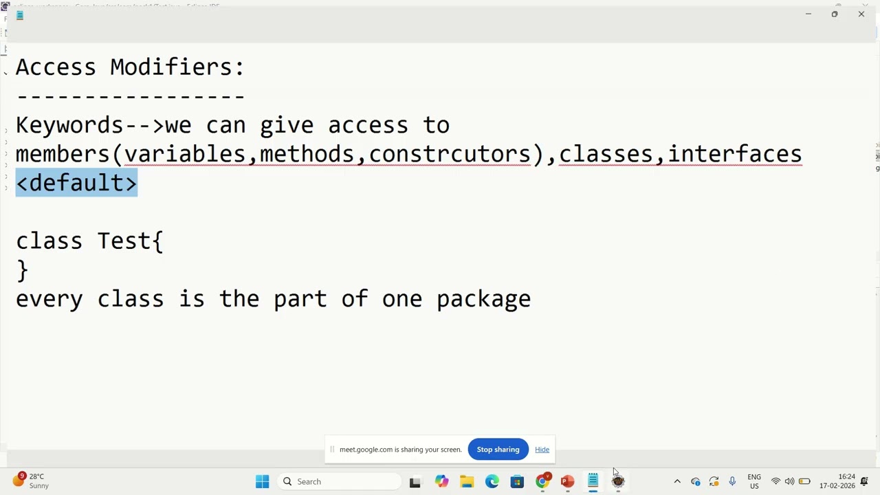 Access Modifiers and Encapsulation