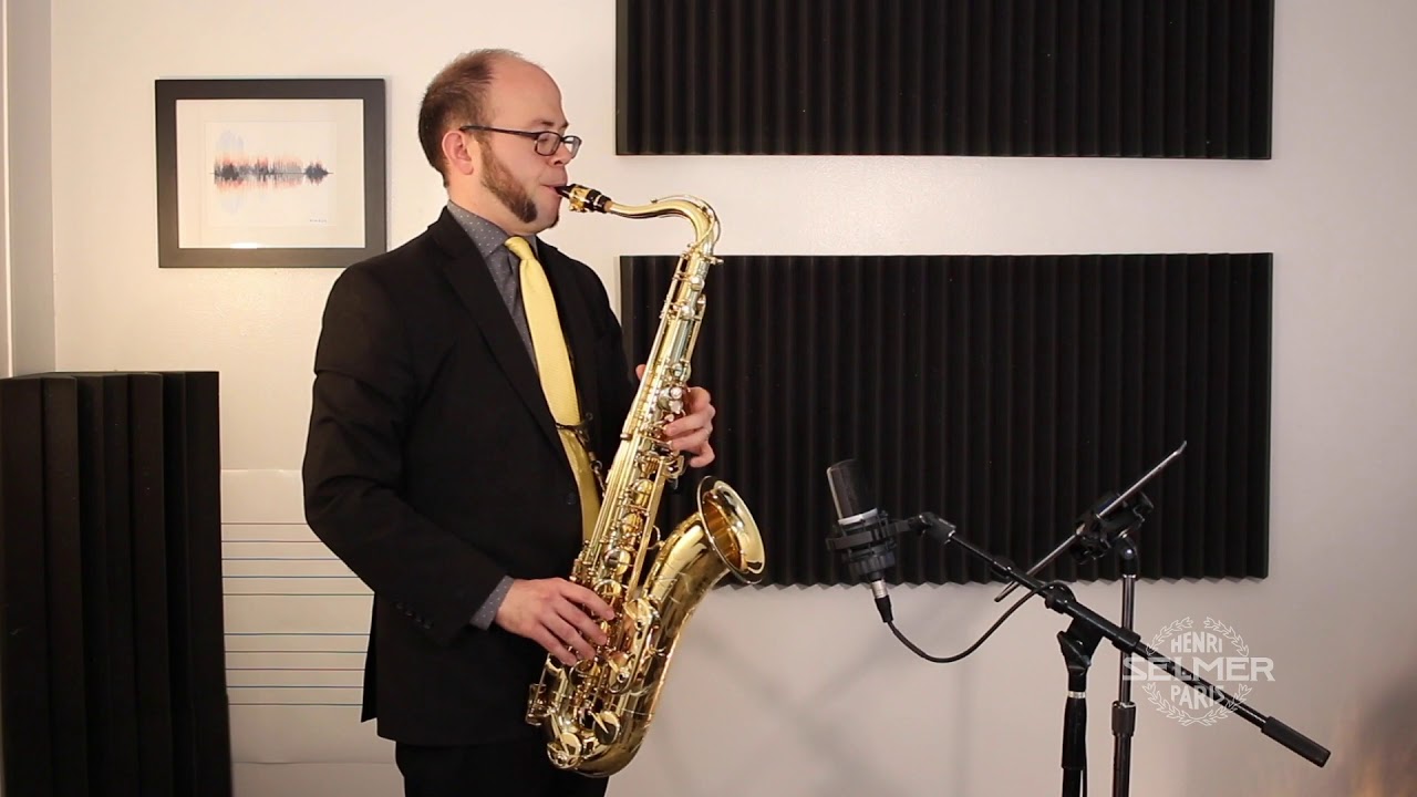 2019-2020 TMEA Texas All-State Jazz Tenor Saxophone Etudes 1, 2, 3 - Justin Pierce