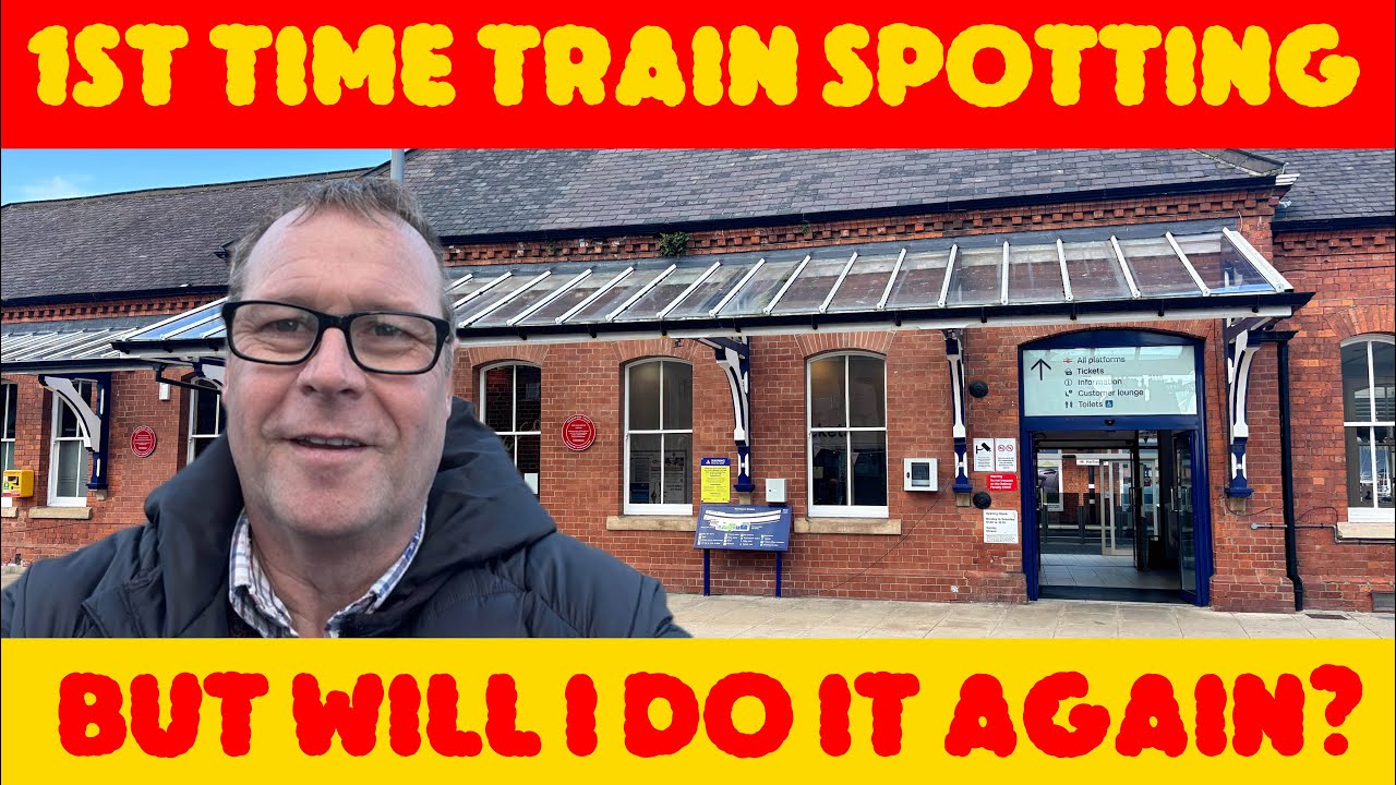 HARTLEPOOL TRAIN STATION - 1st TIME TRAIN SPOTTING 