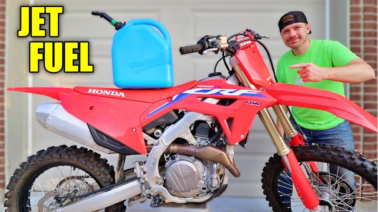 Я залил JET FUEL в свой CRF450r 2022 года, и вот что произошло...