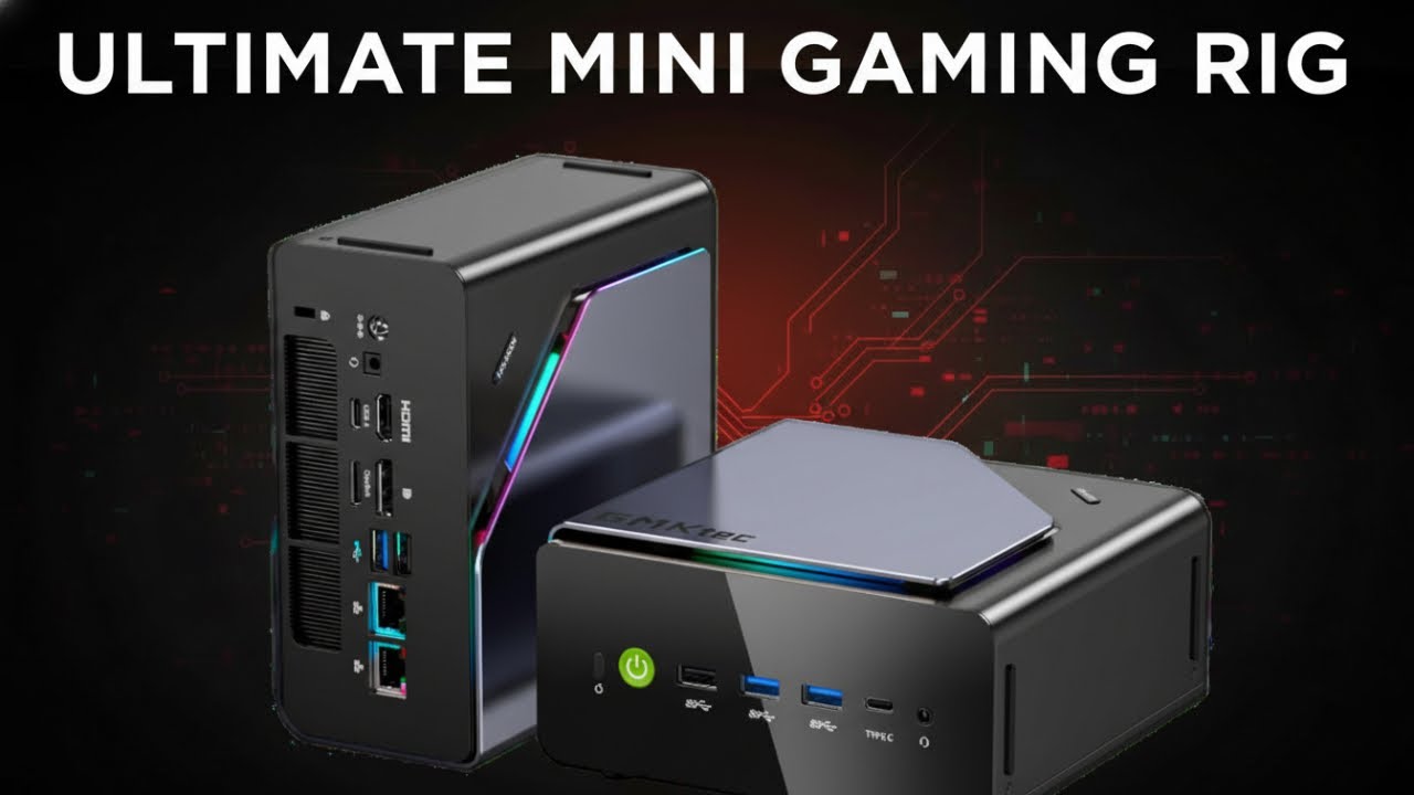 Может ли этот мини-ПК заменить мой игровой компьютер? Протестировано GMKtec NucBox K12!