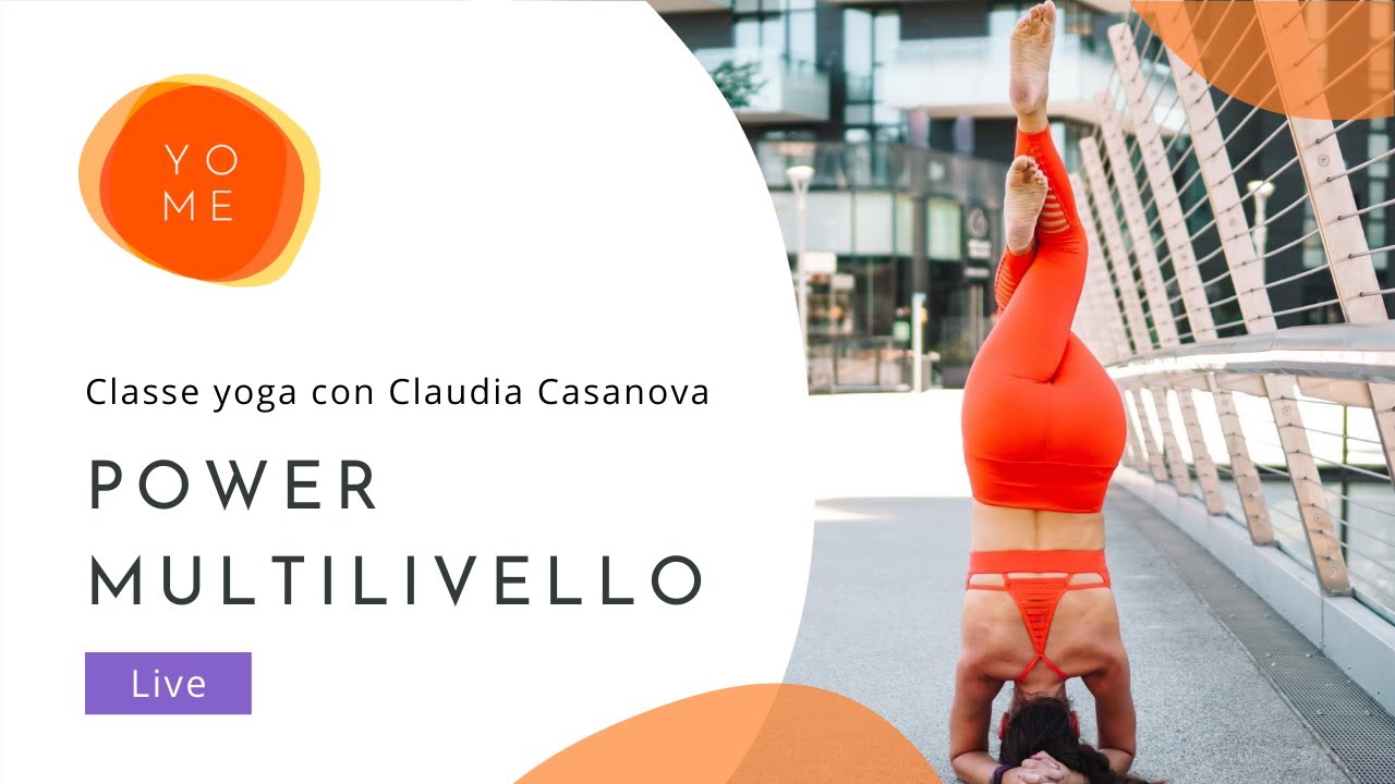Power Yoga - Yome Yoga Live - Focus apertura delle anche