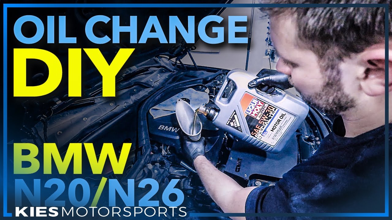 How to change the oil in an F30 BMW 328i N20 (And.. N26, 320, 420, 428, etc.)