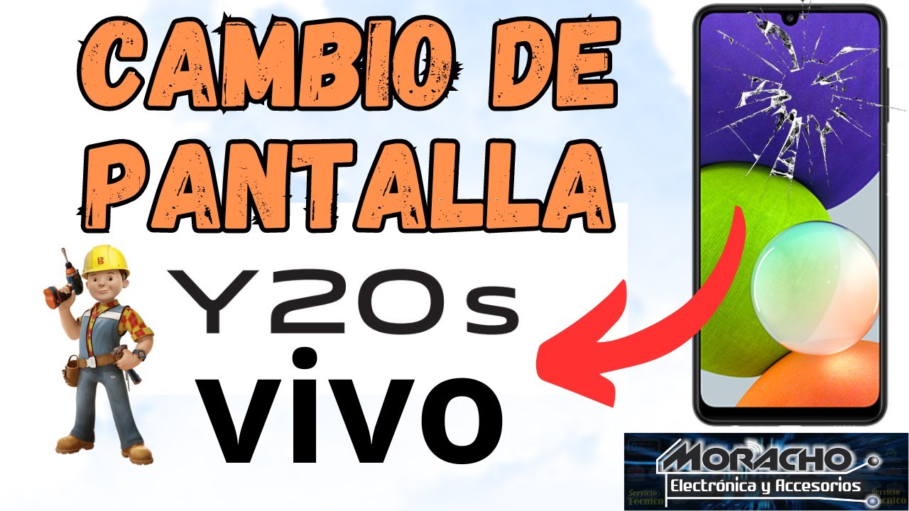 Cómo Cambiar La Pantalla Celular VIVO Y20S (Y2027) TUTORIAL
