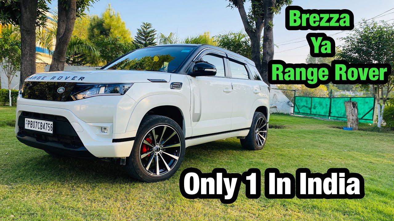 Modified Brezza 2022 | Only 1 In India | Branded Alloys | Modified Interior | Modified Club