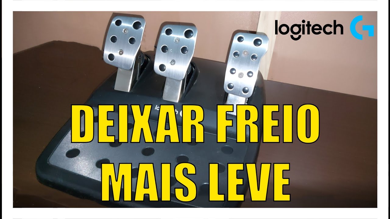Como deixar pedais do freio mais leve G920, G29, G923