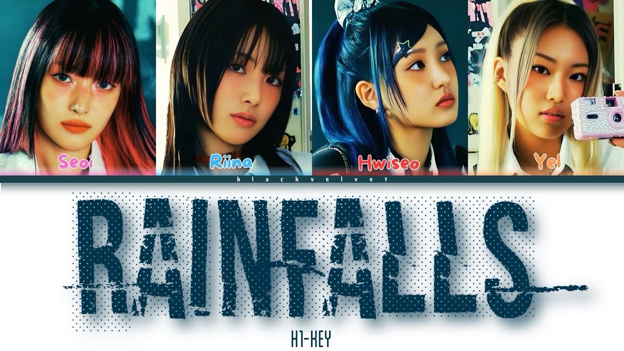 H1-KEY - Rainfalls [COLOR CODED LYRICS - HAN/ROM/ENG]