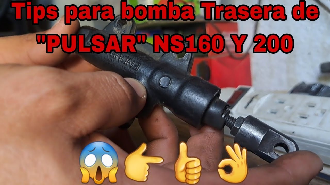 ✅️un Tips para la Bomba de freno de la PULSAR NS 160,200 Ver hasta el final 👌