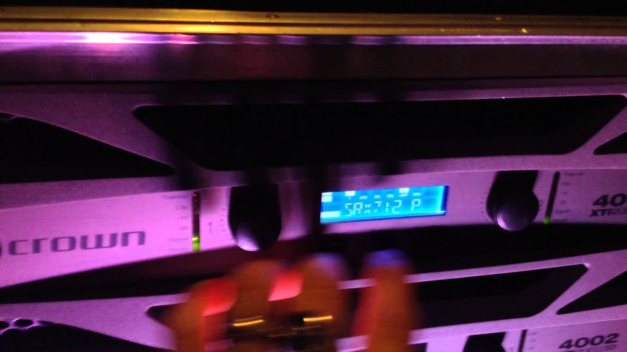 Short But Sweet Product Review Crown XTI 4002 with HiQnet Audio Architect by DJ JD Bass!