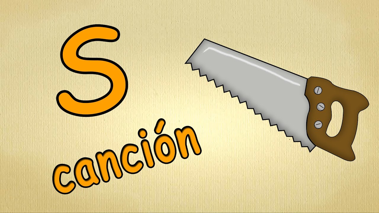 alfabeto en espa&ntilde;ol para ni&ntilde;os de preescolar - La letra S -Lied musica para estudiar espa&ntilde;ol