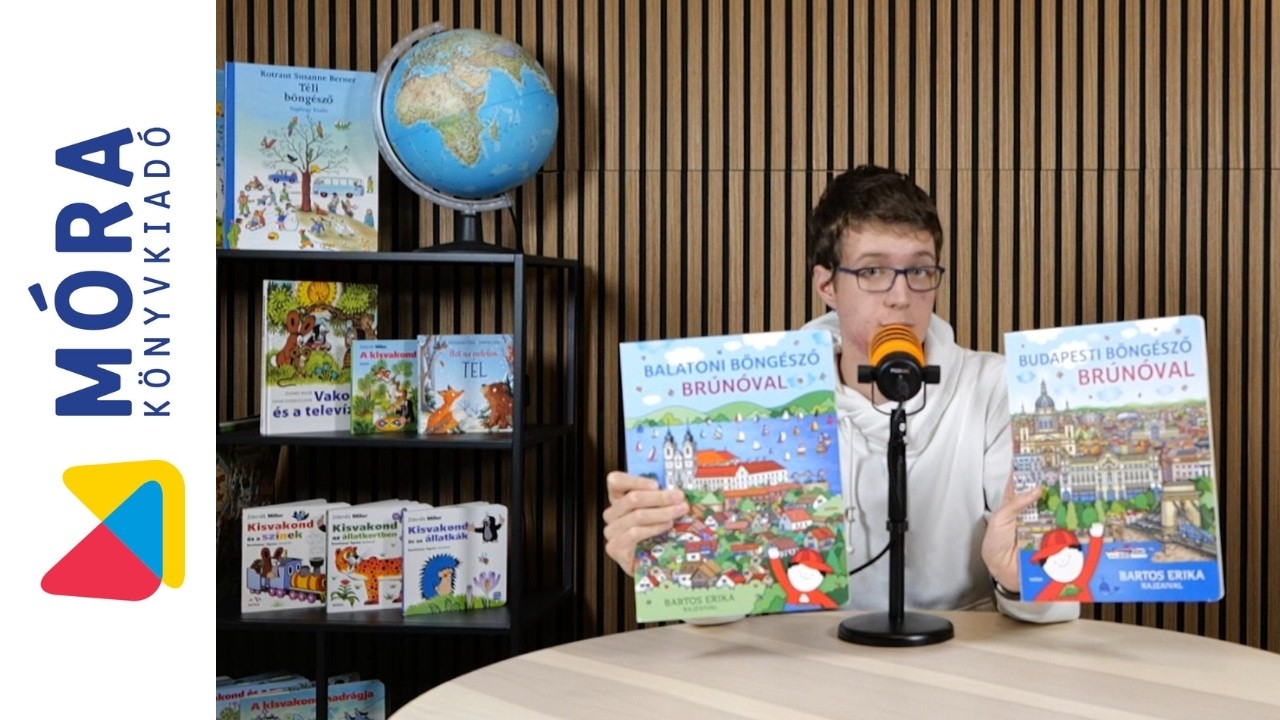 Bartos Erika: Brúnó böngészői – Adoremus ajánlója | Móra Könyvkiadó #gyerekkönyvek #mórakiadó #brúnó