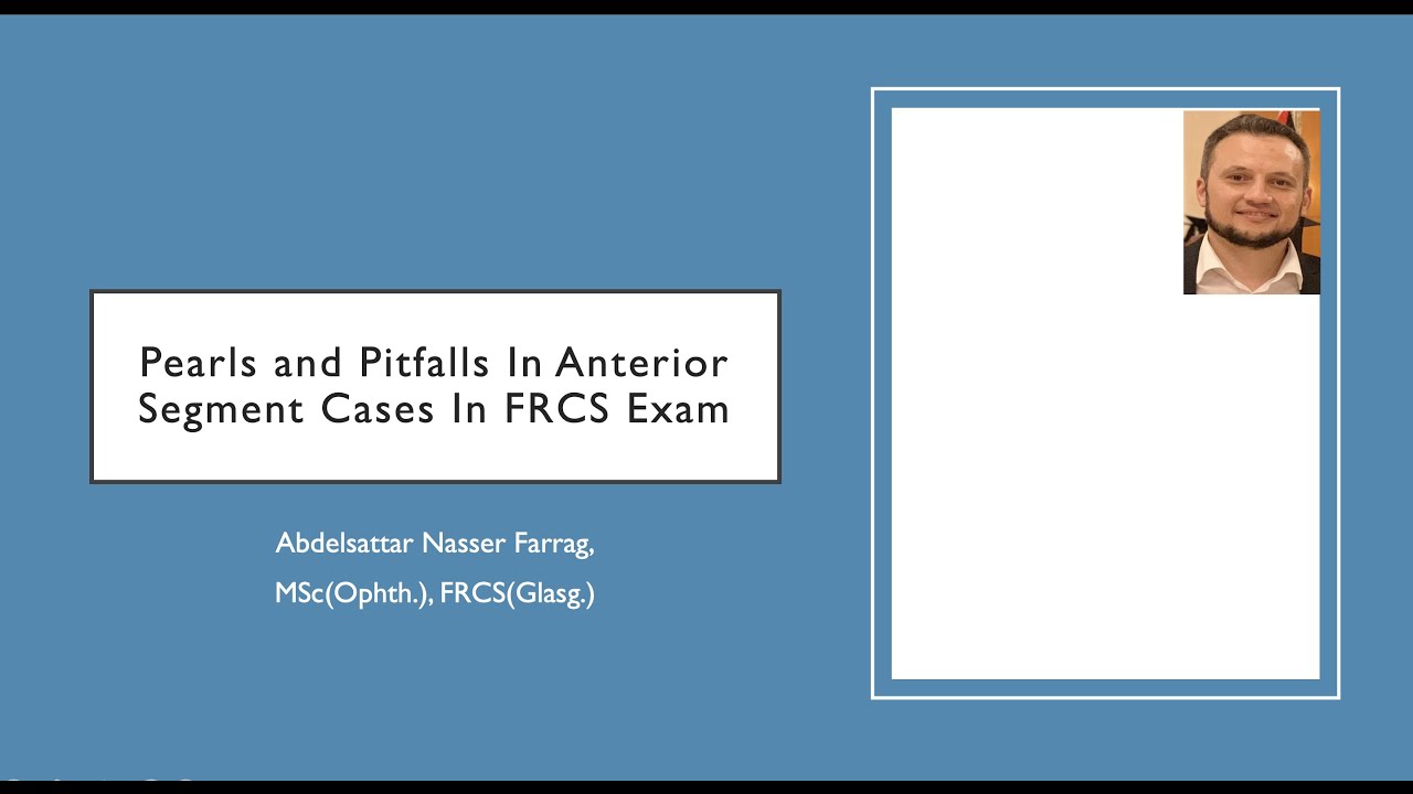 Pearls & Pitfalls In FRCS(Ophth.) Exam