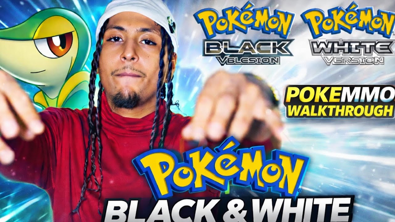 POKEMON BLACK AND WHITE POKEMMO WALKTHROUGH PART 2 - N & an L!