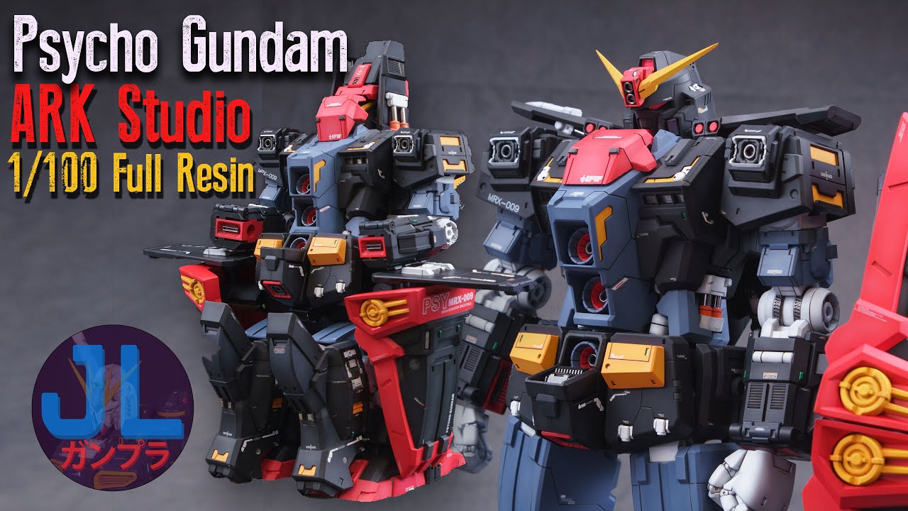1/100 Psycho Gundam ARK Studio Resin Kit | Custom Gunpla Painting