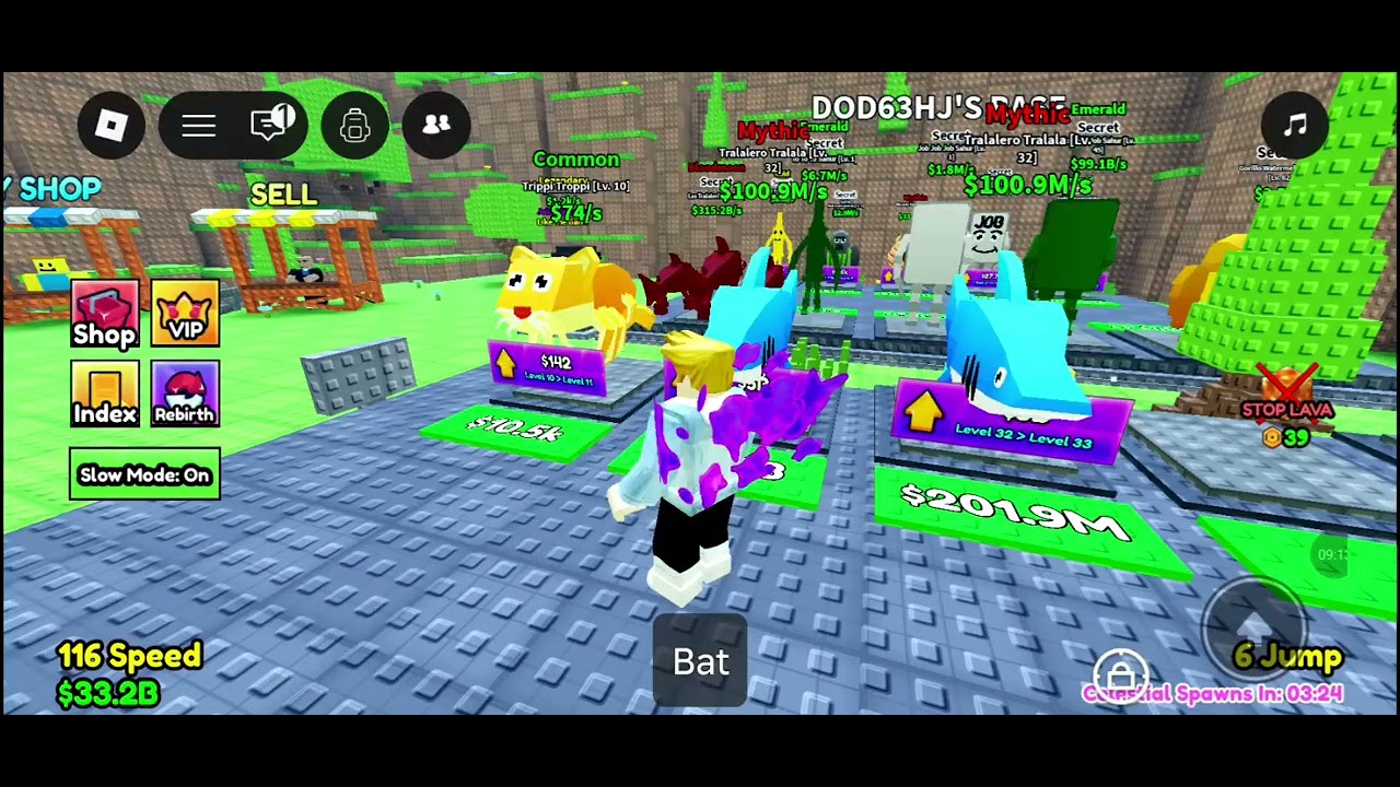 Escape lava for brainrots is published