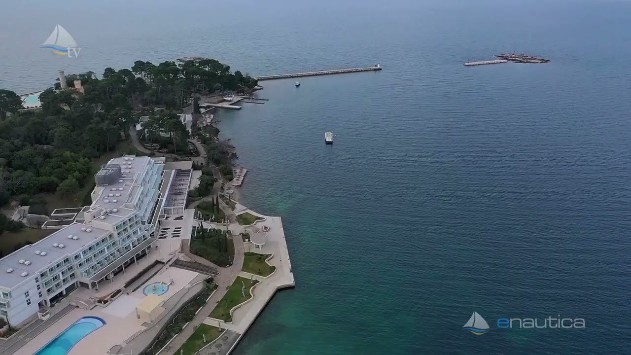 Marina Porec, Istra (Hrvaška iz zraka)