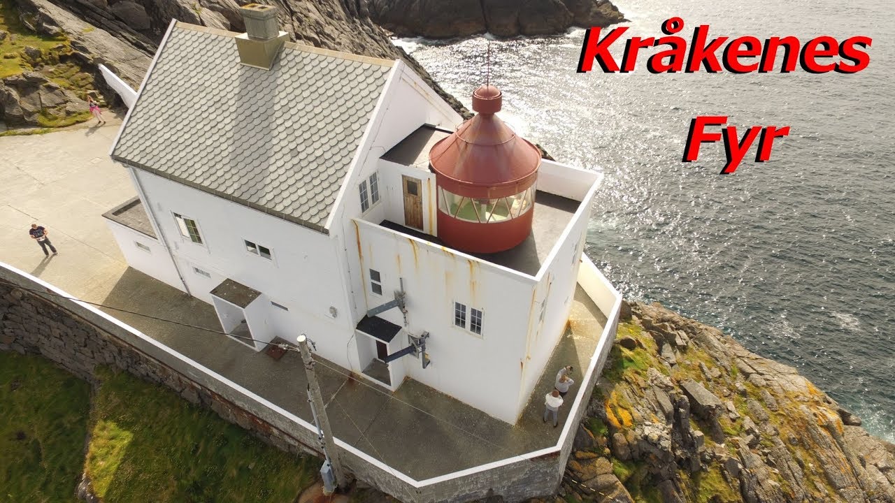 Tur til Kråkenes Fyr 25.07.2018... (inkl. Dronefilm)