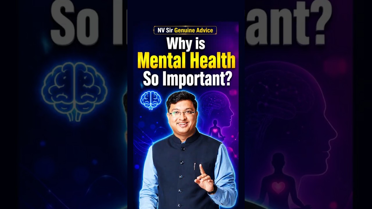 Why is Mental Health So Important During NEET Exam Days ? 💪 #neet #nvsir #strategy | Motion NEET