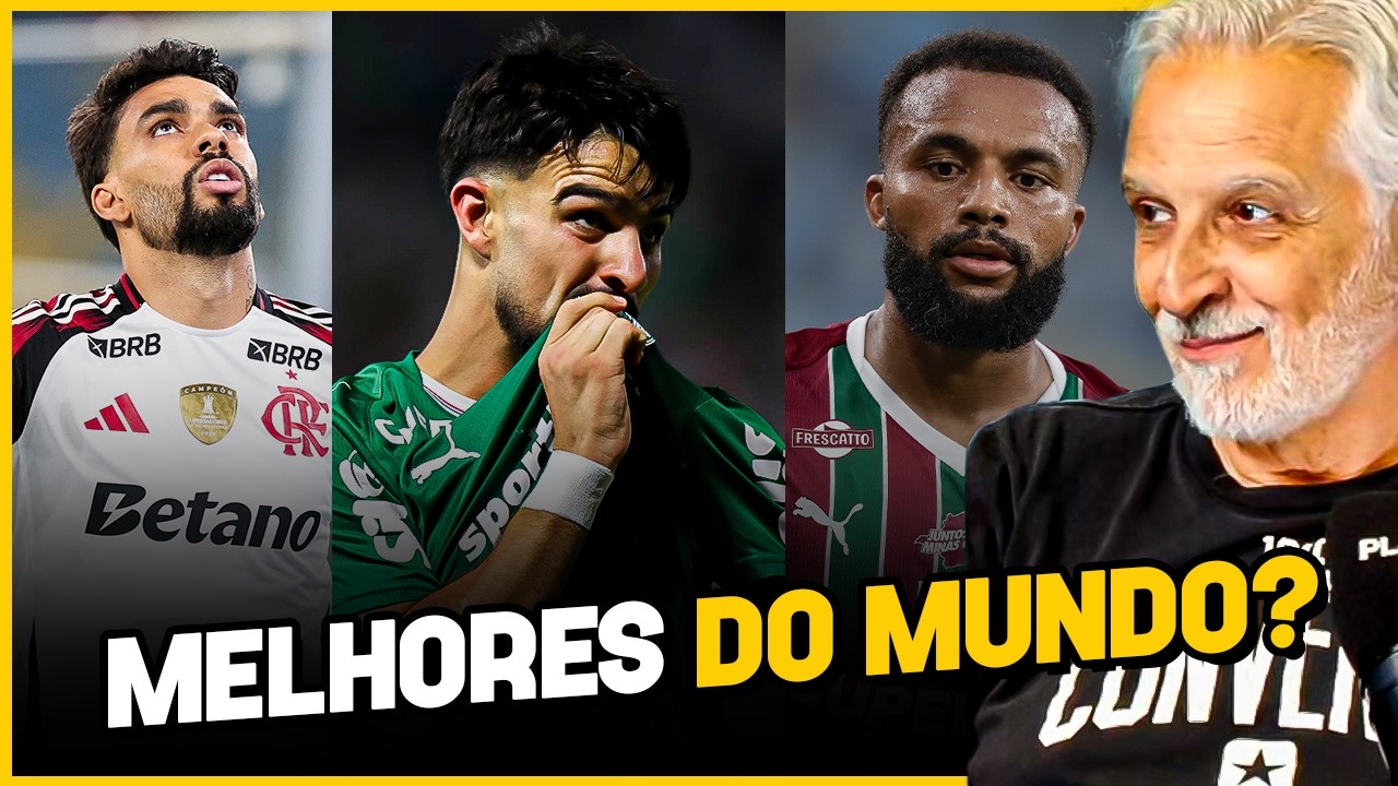 FLAMENGO, PALMEIRAS E ATLÉTICO MINEIRO NO RANKING DOS MELHORES TIMES DO MUNDO I Cortes Debate Placar