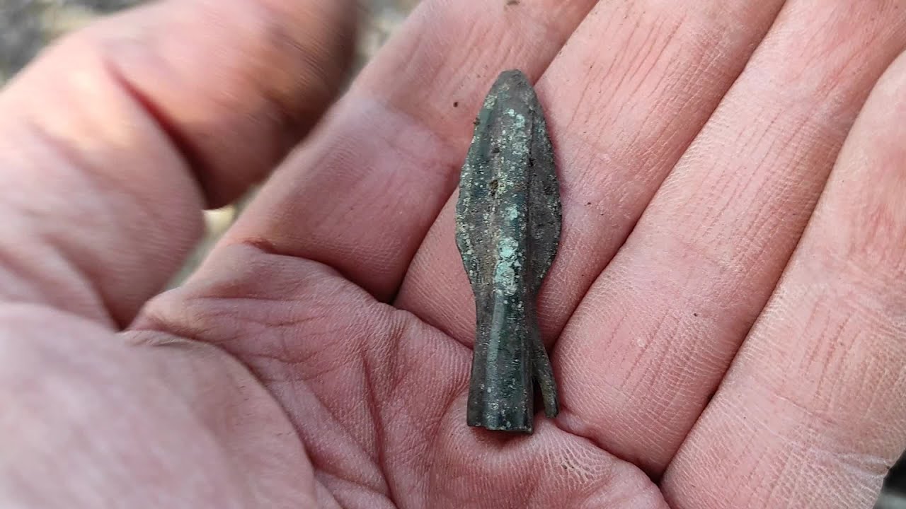 Metal detecting (Ukraine). Magic Scythian field with bronze arrowheads