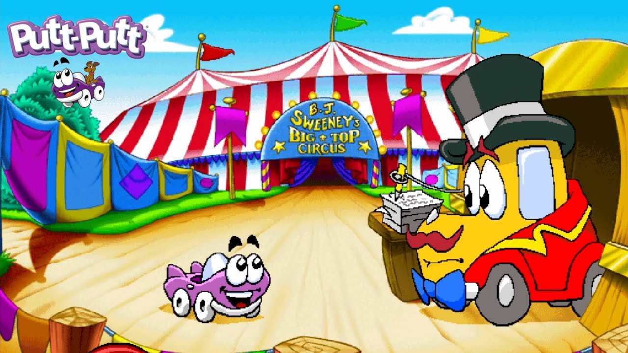 Putt-Putt Joins The Circus [Playthrough]