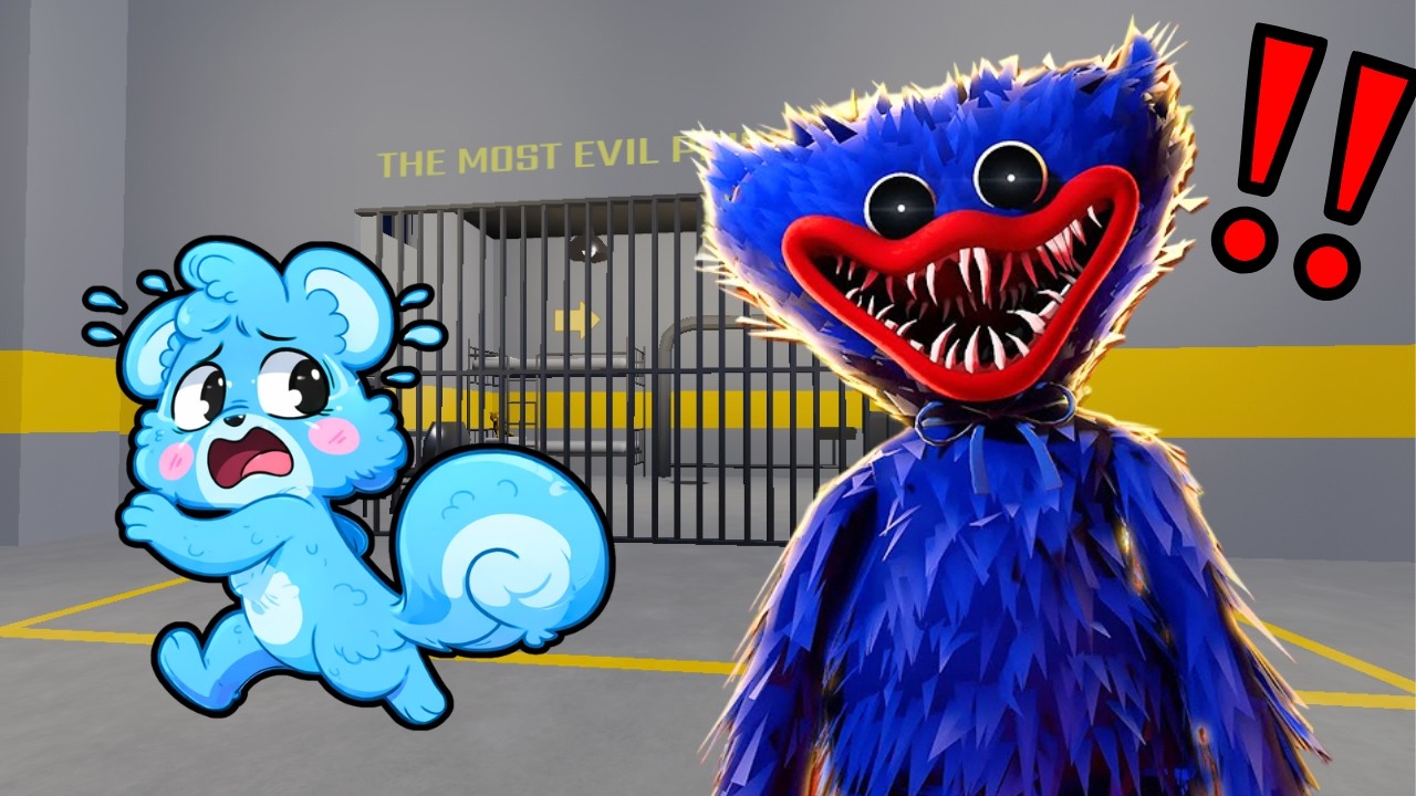 I'M TRAPPED IN HUGGY WUGGY'S PRISON ROBLOX!