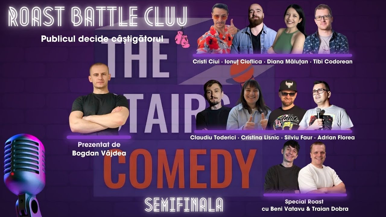 Roast Battle Cluj 🔥 SEMIFINALA | Cluj-Napoca | S1:E2