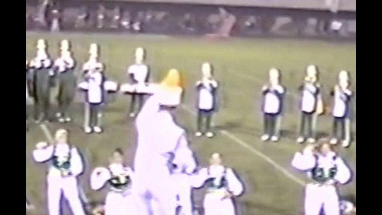 Brooke High Band 1991 at Wheeling Park football game