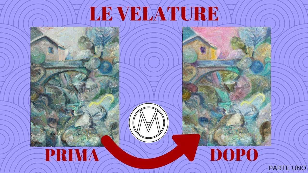 VELATURE AD OLIO in arte: che cosa sono e come si fanno? [Tutorial parte 1]| Alberto Milano