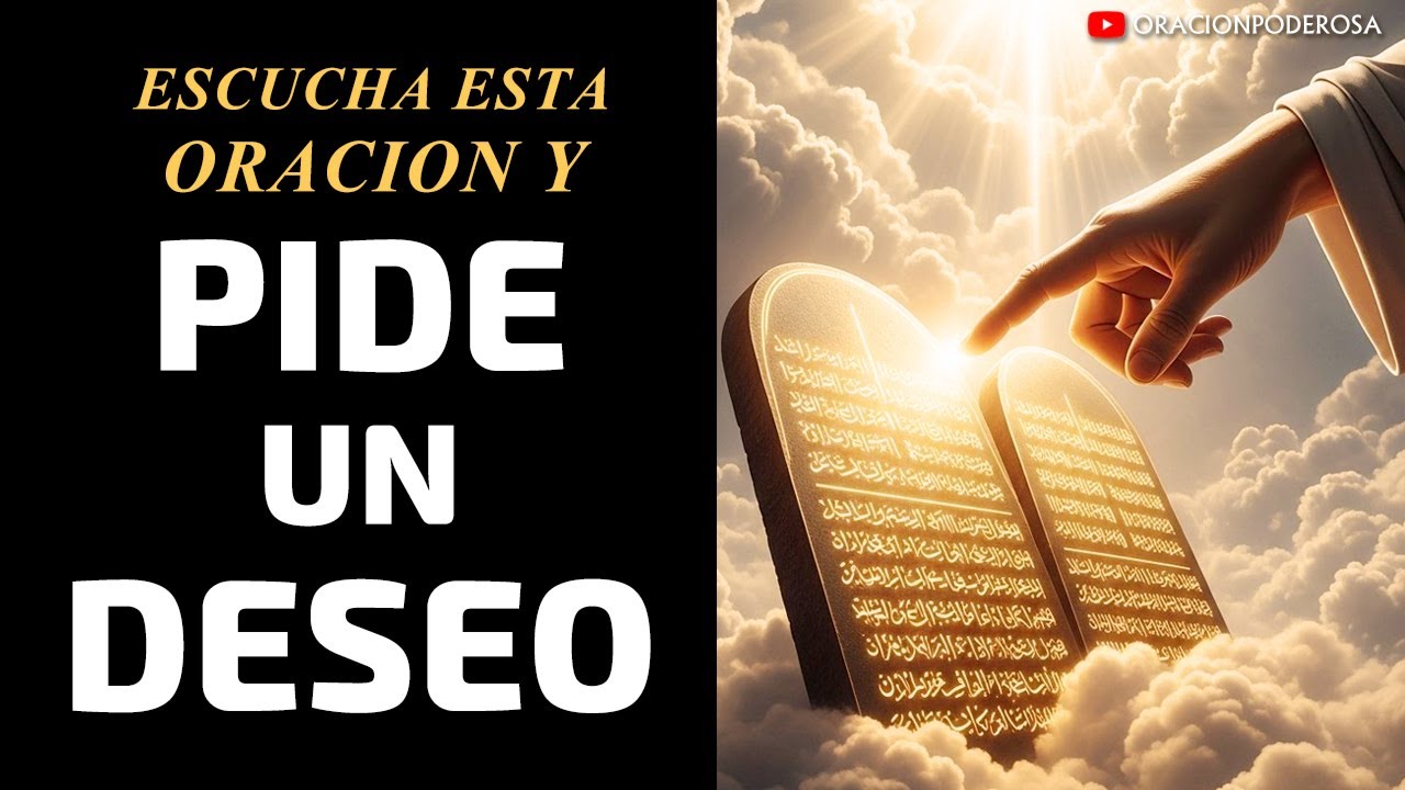Escucha esta oración y pide un deseo ✨💫🕊️