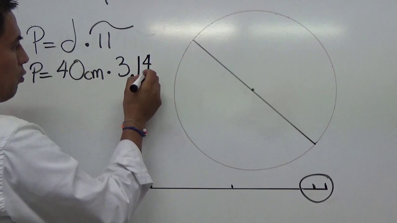 Perímetro  de una circunferencia.