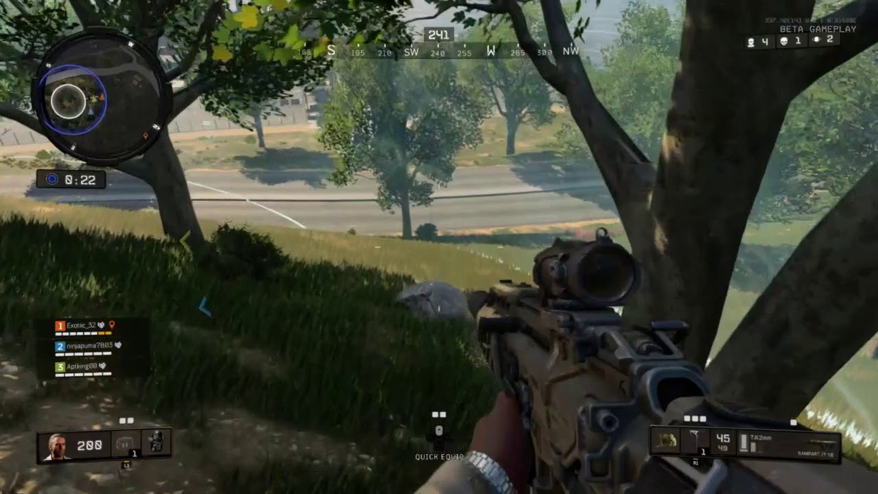 Blackout (World Record) Longest Combat AXE Kill