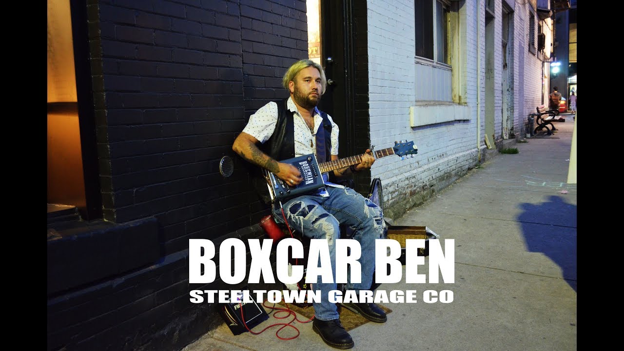 Art Crawl Busking at Steeltown Garage Co