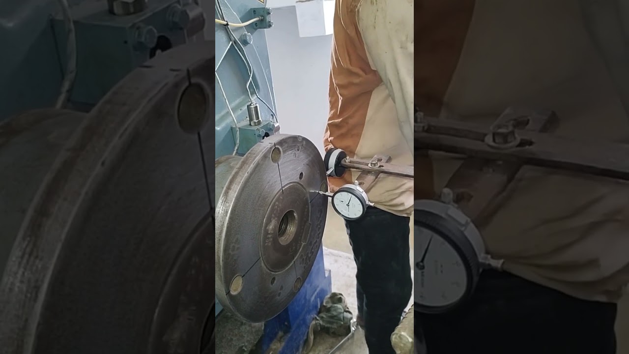 Pump Alignment with Dial gauges#pump #construction #works #excavator #machine #new #vlog
