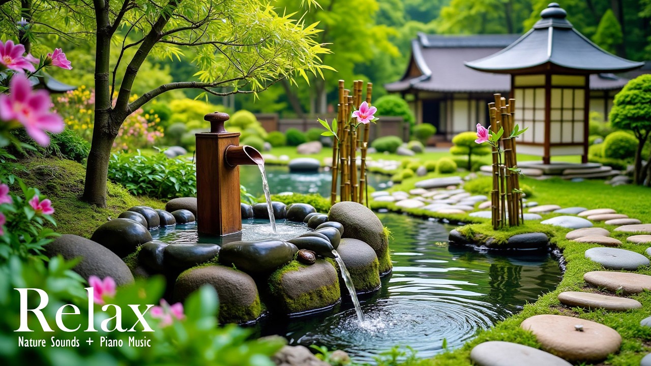 Relaxing Music Relieves Stress, Anxiety and Depression 🌿 Peaceful Piano + Water Sounds, Calm Music