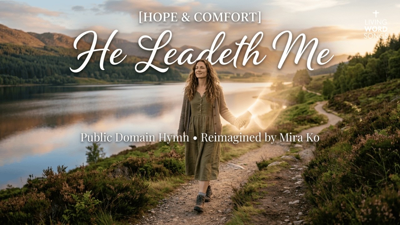 He Leadeth Me (Public Domain Hymn) | Peaceful Worship for Prayer & Sleep | Sacred Heritage Vol. 2