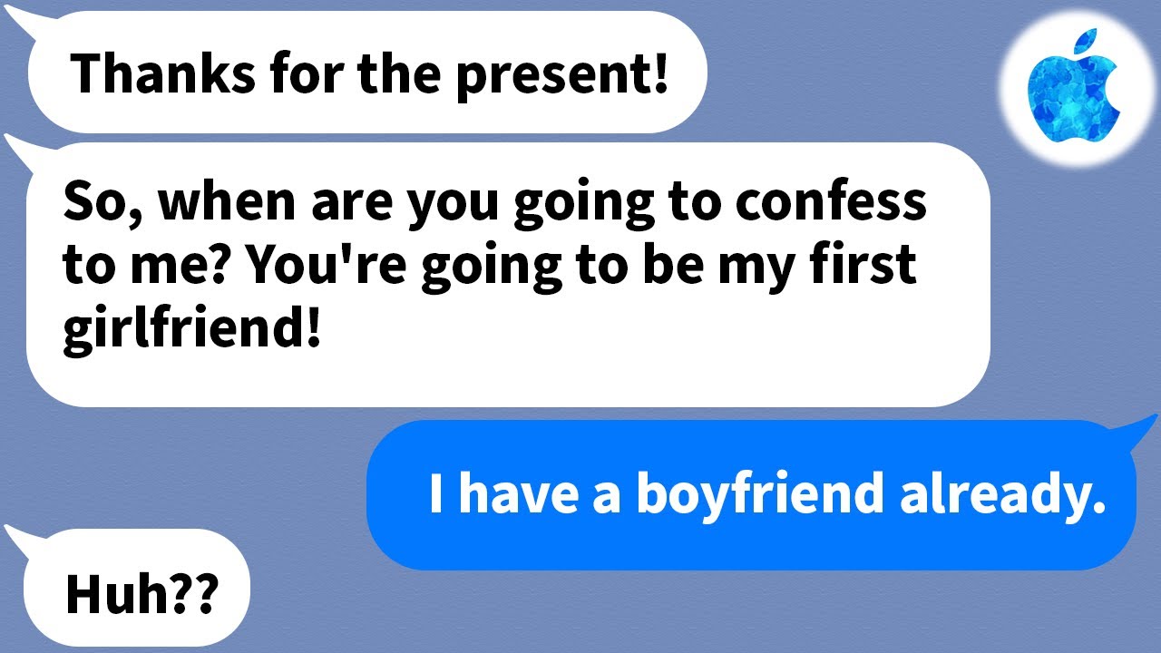 【Apple】This lame otaku at my school thinks that I confessed my feelings to him, when in reality...